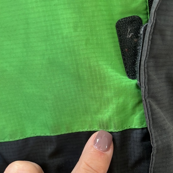 Great Play Jacket{Free Coubtry}Boys Sz XS(5/6) Charcoal Gray/Green Winter Jacket - Picture 2 of 12